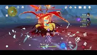Kokomi vs Pyro Regisvine (With Food Buff)