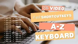 A to Z Computer Shortcut Keys / 