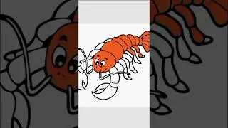 🔴 HOW TO COLOR THE CRAB