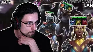 Loescher mit 3 (!) 6 Costs auf dem Board! | Gamescom LAN TFT Turnier Tag 2 - Game 4