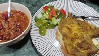 EdenPeer Unique Air Fryer/ 4th Use/ Well Seasoned PORK CHOPS - #4954