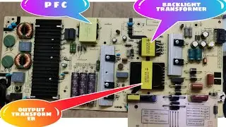 SMPS repairing video. Skyworth TV no power. smps. Skyworth65suc8300.l6m22.l6m220ko. 5835 l6m220w000