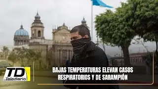 Bajas temperaturas elevan casos respiratorios y de sarampión