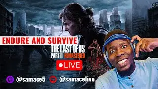#livenow The Last Of Us Part II Blind Playthrough - Can I Survive? (PC, No Spoilers)