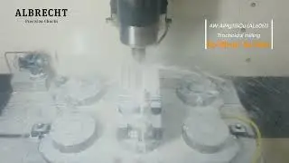 [ALBRECHT] BT30 Trochoidal Milling | AL6061 Machining