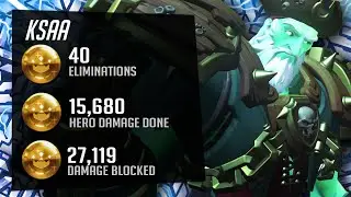 KSAA Pro Carry Sigma - 40 elims! [ Overwatch Season 28 Top 500 ]