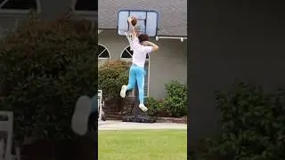 Drive by dunk challenge! 🤣🤣