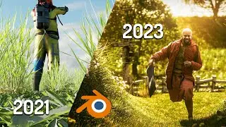 Rust Blender 2 Year Progress