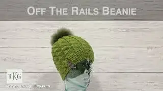Off The Rails Beanie | DK Yarn Knitting Pattern