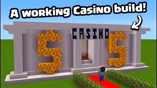 Working Casino Build in Minecraft