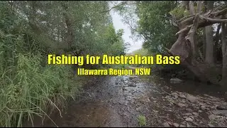 Fishing for Australian Bass - Illawarra Region, NSW