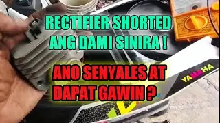 SHORTED NA RECTIFIER ANG DAMI SINIRA ! ANO DAPAT GAWIN ??