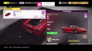 2010 Rossion Q1 Forza Horizon 5 Auction House Sniping