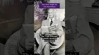They Never Taught You This About Money | Napolean Hill
