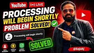 YouTube Live Processing Will Begin Shortly Problem SOLVED! 🔥 2026 Fix | 100% Working Trick | 