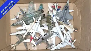 AMAZING COLLECTION of Diecast Airplane airlines and fighter jet planes