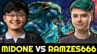 MIDONE vs RAMZES666 Carry Battle &mdash; Morphling vs Slark 7.28 Dota 2