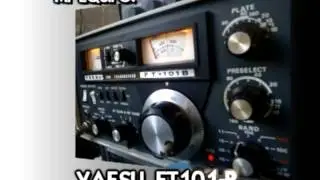 RADIOAFICION ONCEMETRISTA. YAESU FT101-B Y ANTENA 5/8 VERTICAL
