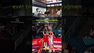 Şehmus Hazer&rsquo;in Smacı #dunk #euroleague #NBA #basketball #fypage
