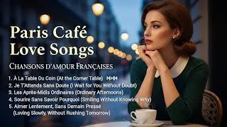Vintage Paris Caf&eacute; Love Songs | Soft French Romance | Cozy 1960s Chansons