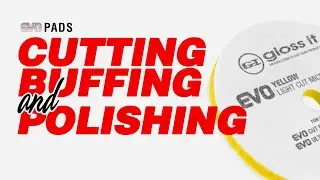 GLOSS IT WHITE FOAM 100PPI POLISHING PAD