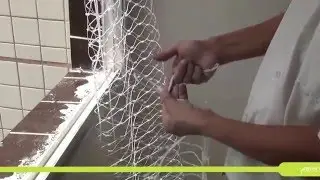 Como fazer nó na rede de proteção