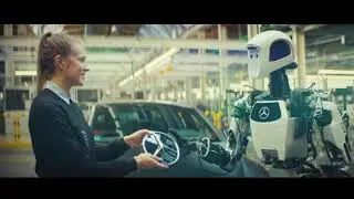 Apollo Humanoid Robot At Mercedes Factory. Apptronik