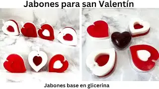 JABONES PARA SAN VALENTÍN jabones barras aromáticas