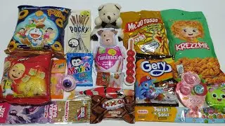 Yupi, Pocky, Lollipop, Permen Mata, Gery, Snack, Sereal, Biskuit, Funimal, Doraemon, Permen Jelly