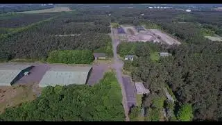 Lost Places, &uuml;berflug einer verlassene Kaserne am Niederrhein