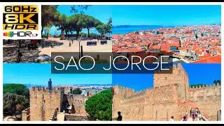 Amazing Lisbon Portugal 8K HDR | Historic Castle, City Walk & Panoramic Views