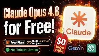 Claude Opus 4.8 FREE - No Token Limit, No Credit Card! (New 2026 Method to Unlock Unlimited)