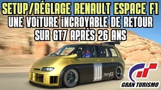 Gran Turismo 7 : R&eacute;glage/Setup de RENAULT Espace F1, une voiture incroyable de retour apr&egrave;s 26 ans !