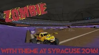 Rigs Of Rods Monster Jam Monster Truck Zombie 2016 (Yellow) With Theme At Syracuse 2016!!