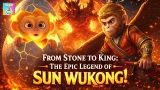 From Stone to King: The Epic Legend of Sun Wukong! 🏔️👑 - #BanyubiruEthnicArtStudio [BEAST]
