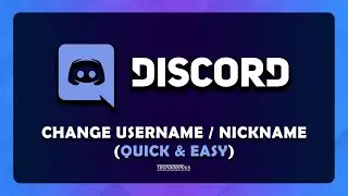 How To: Change Your Discord Username - (Quick & Easy)