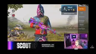 Scout Crate Opening For M416 Glacier With Kronten Gaming,8bitMamba,Hydra Guru