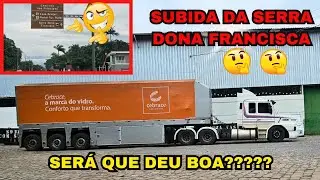 SUBINDO A SERRA DONA FRANCISCA PELO PRIMEIRA VEZ😬😬😬!!!!!