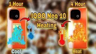 iQOO Neo 10 Heating Problem|| iQOO Neo 10 Heating and Performance Test 🔥 iQOO Neo 10 bgmi review 