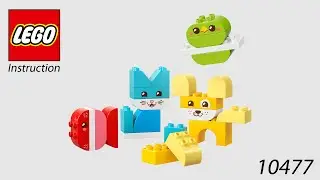 LEGO Instruction - DUPLO - 10477 - 3 in 1 Creative Cute Pets