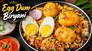  రెస్టారెంట్ స్టైల్లో టేస్టీగా ఎగ్ దమ్ బిర్యానీ సింపుల్గా ఇంట్లోనే😋