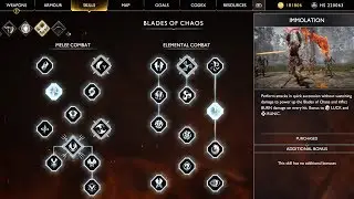 God of War 4 - All Skills Showcase ALL WEAPONS (God of War 2018) PS4 Pro