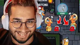 BÜTÜN CESETLERİ YEDİM ! 😀 | EKİP İLE GOOSE GOOSE DUCK