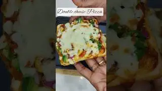 Double Cheese Pizza in 5 Minutes 😍| So Cheesy, So Yummy 🤤 Double Cheese Pizza #chessepizza