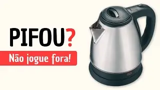 CHALEIRA ELÉTRICA PAROU DE FUNCIONAR? Teste essas 3 soluções!
