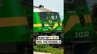 WAG 9 - Powerhouse of Indian Railways #wag9 #wag9hc #wag9h #indianrailways #freighttrain #train