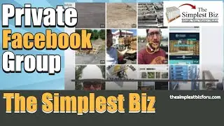 The Simplest Biz Private Facebook Group