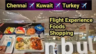 Chennai to Turkey Flight/Jazeera Flight Experience