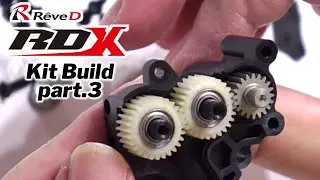Rêve D ”RDX” 組み立て動画 part.3 / RWDドリフトカーキット / ラジドリ ドリラジ ラジコン DRIFT ReveD【COMO's RC】