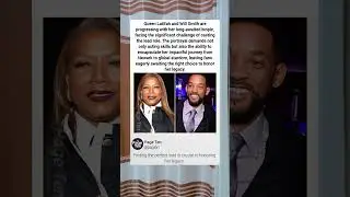 Who will embody Queen Latifah's incredible journey to stardom? #queenlatifah #willsmith #shorts